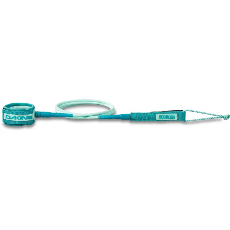 Dakine John John Florence Kainui 7ft x 1/4 Leash in Aquamarine
