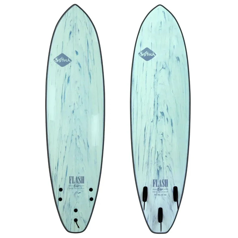 Softech Flash Eric Geiselman FCS II 5ft 7inch Surfboard Mint Marble