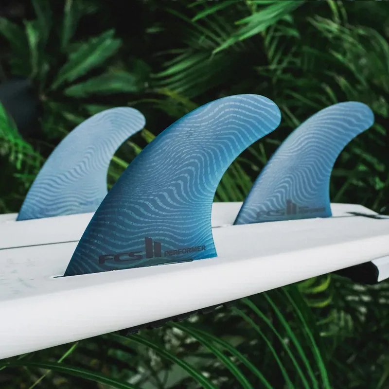FCS II Performer Neo Glass Medium Pacific Tri Fins-2