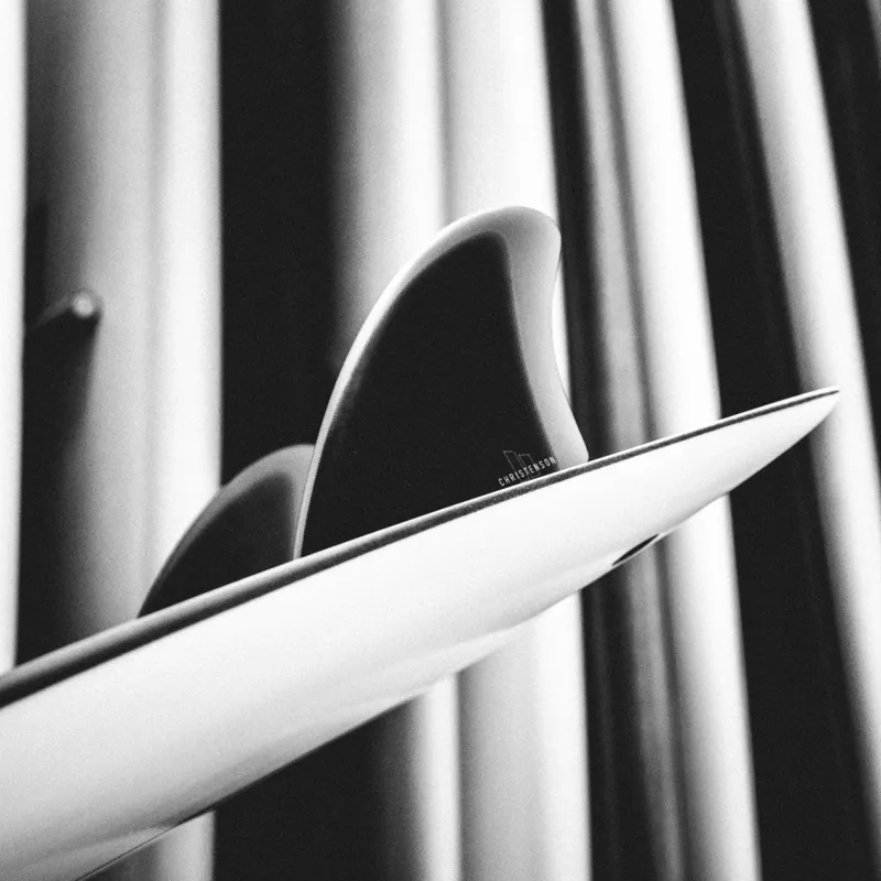 FCS II Christenson Keel Performance Glass Black Fins-2