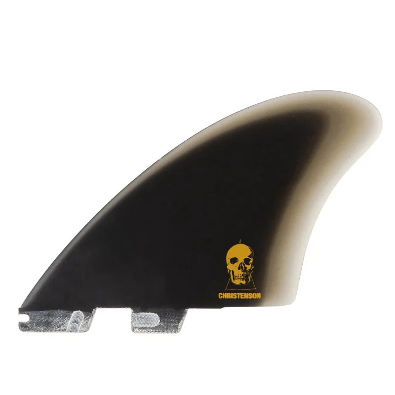 FCS II Christenson Keel Performance Glass Black Fins-1