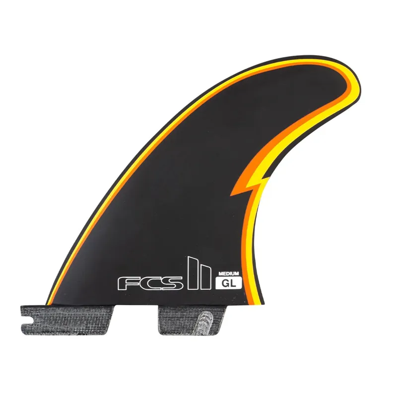 FCS II Gerry Lopez Performance Core Medium Tri Fins Black