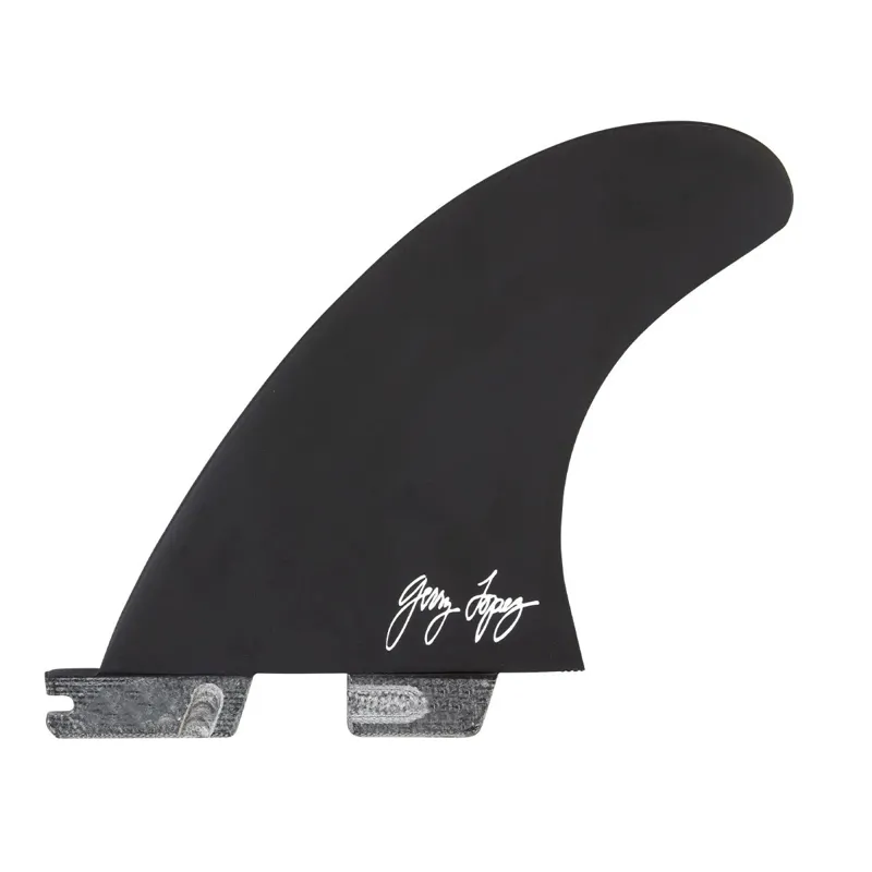 FCS II Gerry Lopez Performance Core Medium Tri-Quad Fins Black-1