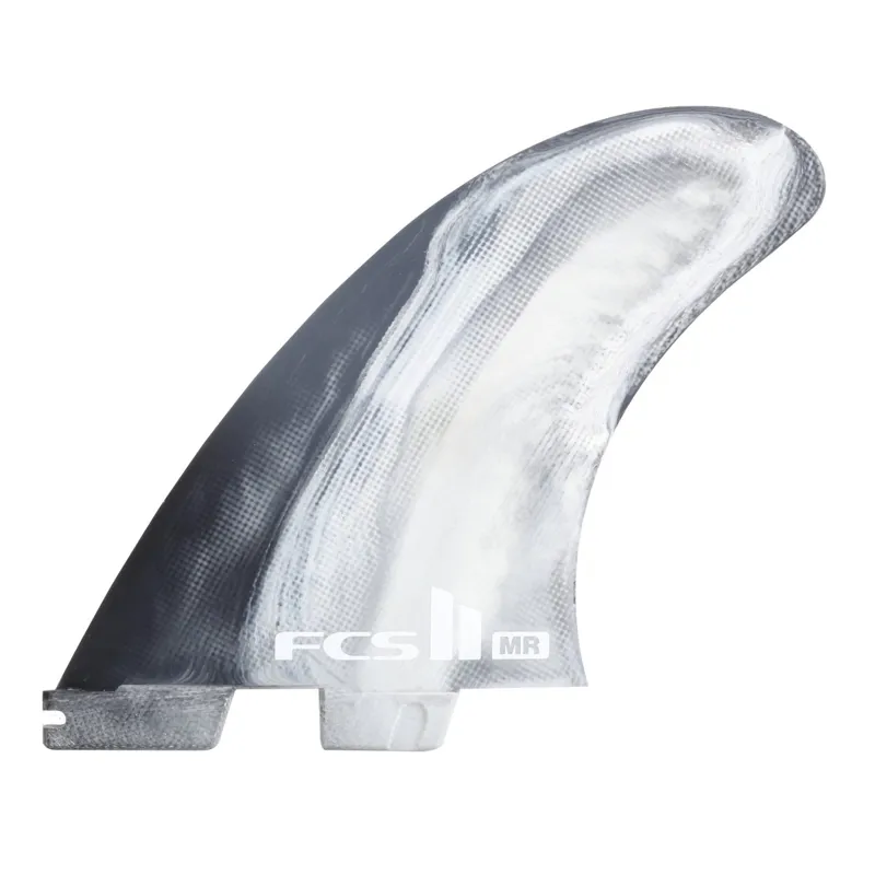 FCS II Mark Richards PC Black White Tri Fins