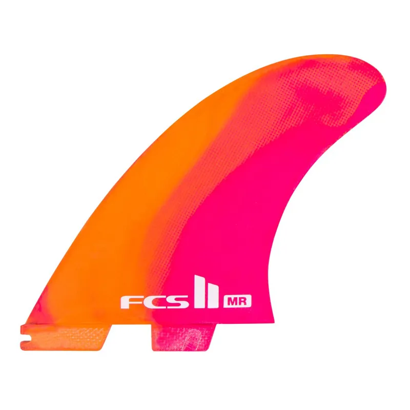 FCS II Mark Richards PC Neon Swirl Tri Fins