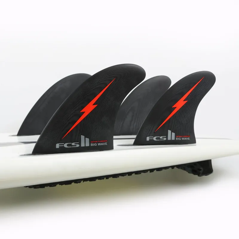 FCS II Nathan Florence Big Wave G10 Paddle Quad Retail Fins-1