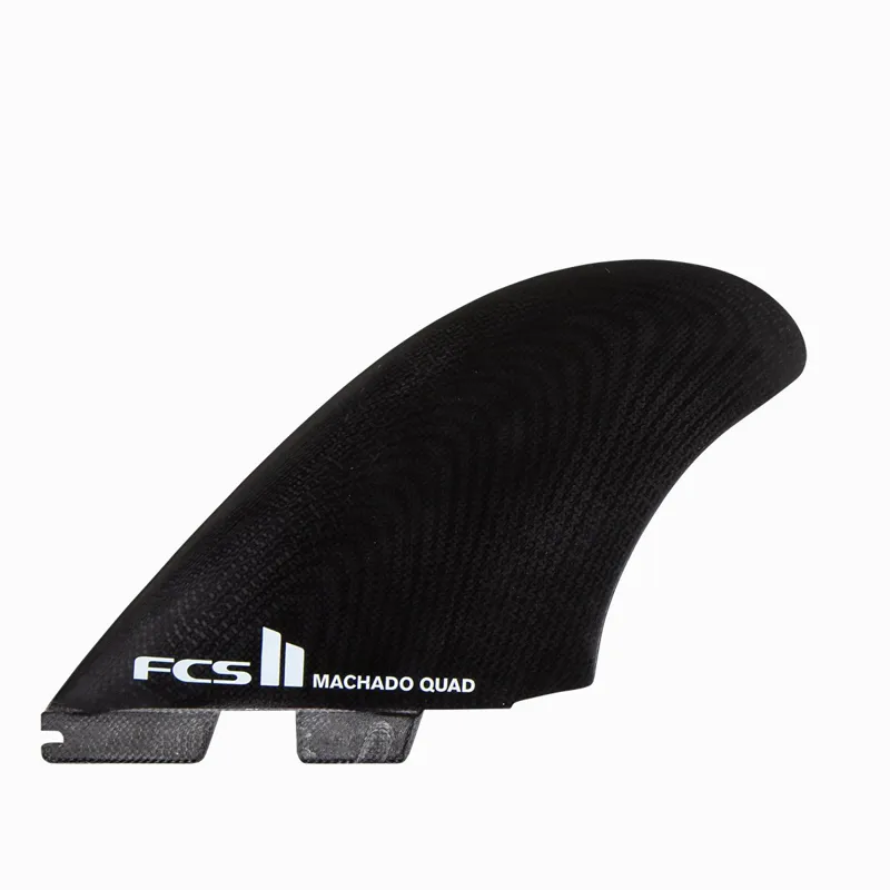 FCS II Rob Machado Seaside Quad Fins X Large - Black - Tonnau