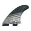 FCS II Tokoro Medium Tri Retail Fins in Black/White