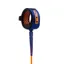 FCS 5ft Comp Essential Leash in Blood Orange/Navy