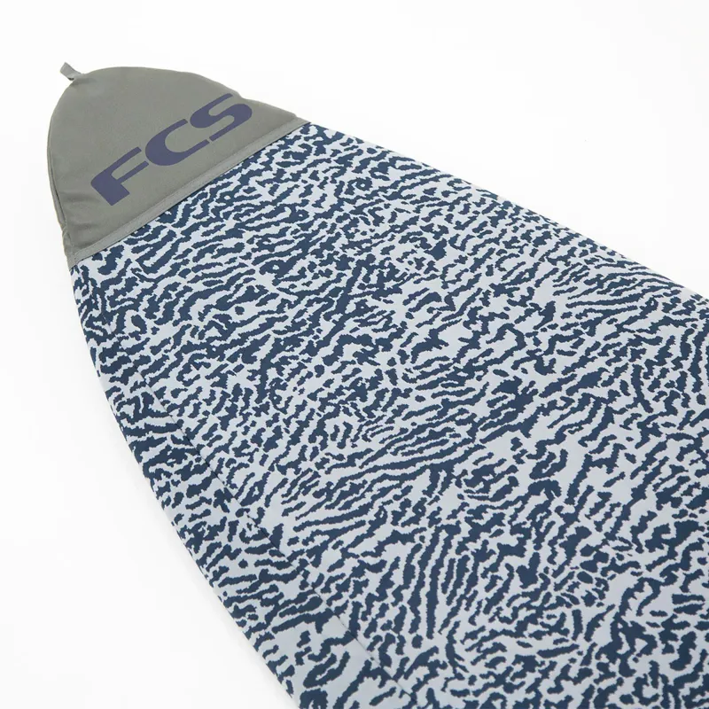 FCS Stretch Fun Board Cover 6ft 7inch Carbon-1