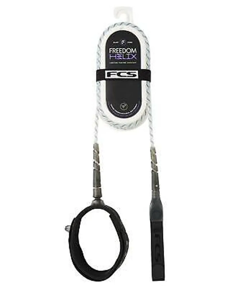 FCS Freedom Helix 6 All Round Leash Natural/Black