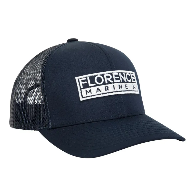 Florence Marine X Trucker Hat Navy
