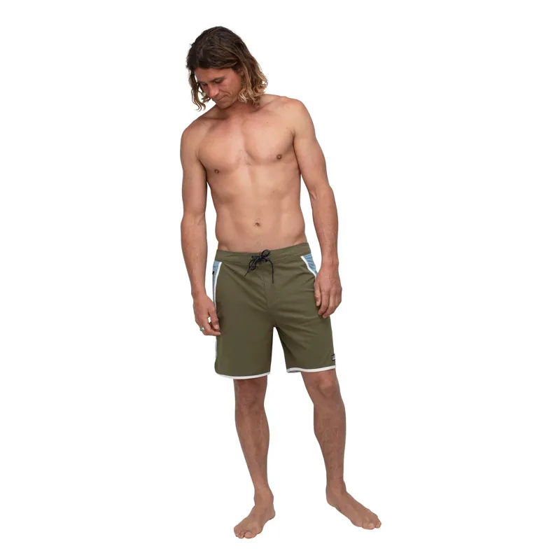 Florence Marine X Burgee Boardshort Burnt Olive-2