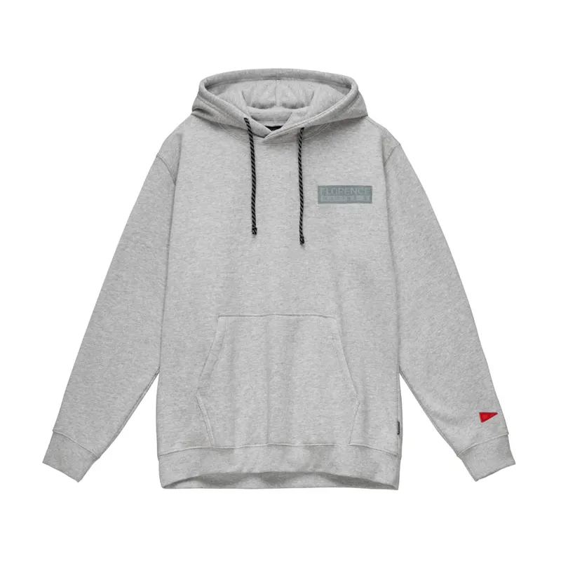 Florence Marine X Velcro Patch Hoodie Heather Grey