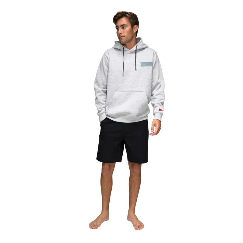 Florence Marine X Velcro Patch Hoodie Heather Grey-4