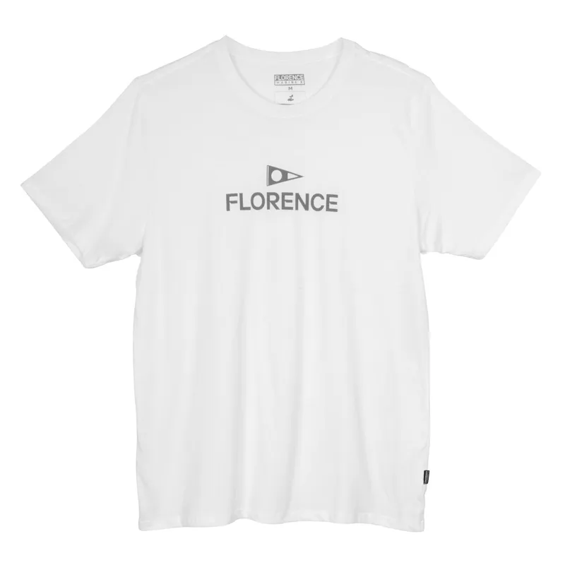 Florence Marine X Logo Tee White