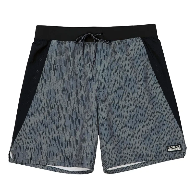 Florence Marine X Rain Camo Airtex Utility Short Charcoal