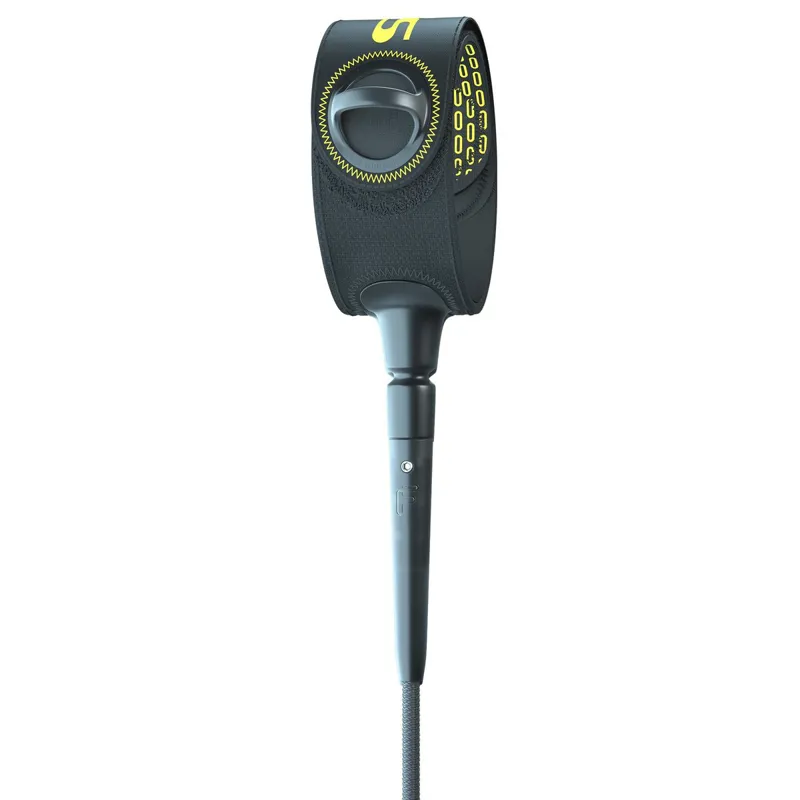 FCS 6ft Freedom Surfboard Leash Charcoal/Green