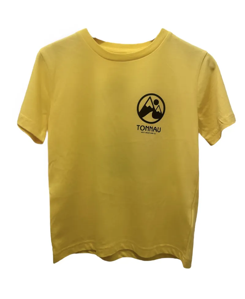 Tonnau Kids Mountain Tee - Buttercup Yellow - 5-6