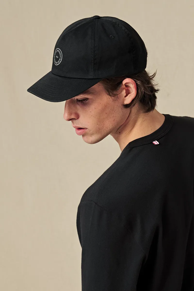 Globe Full Circle Cap Washed Black