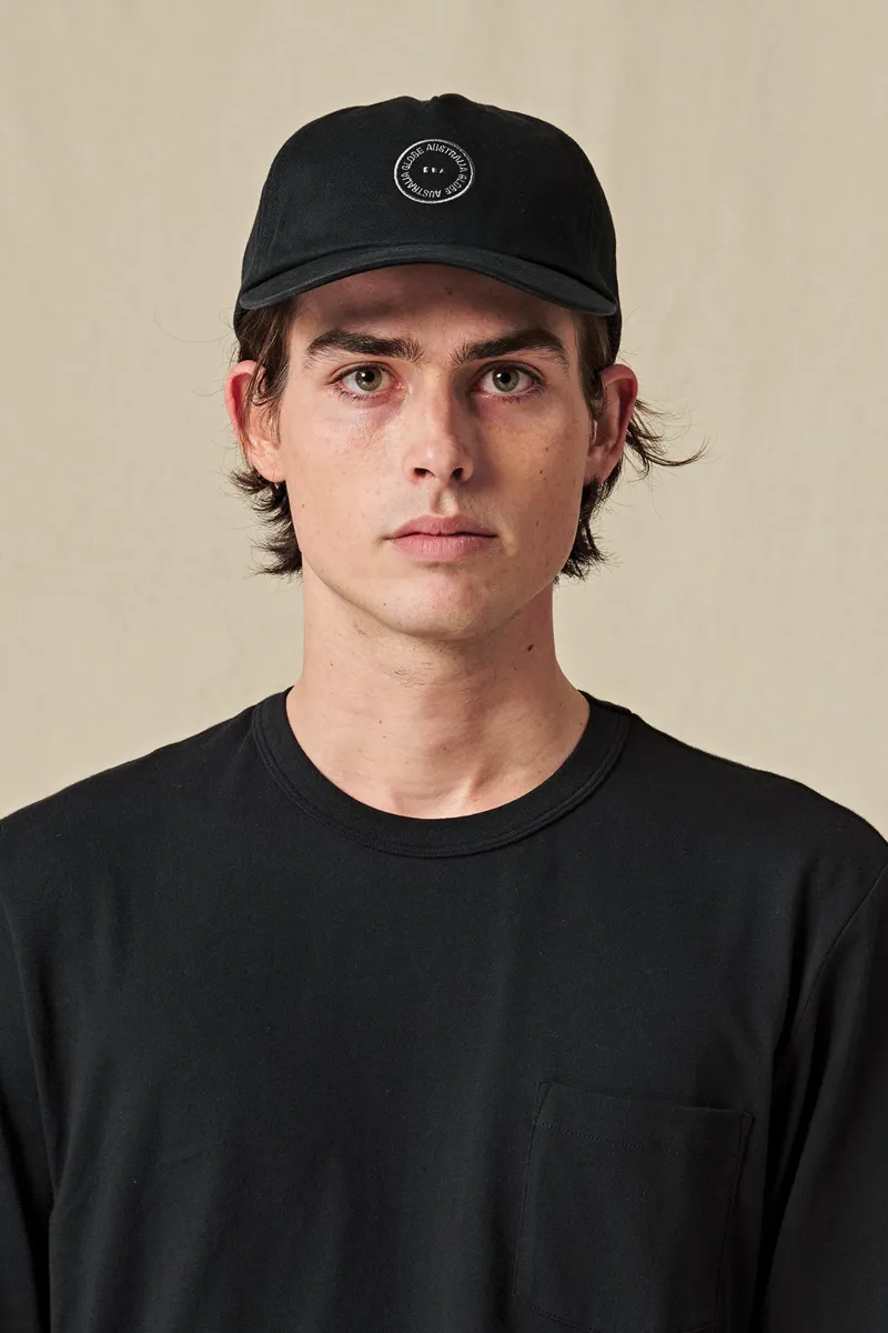Globe Full Circle Cap Washed Black-2