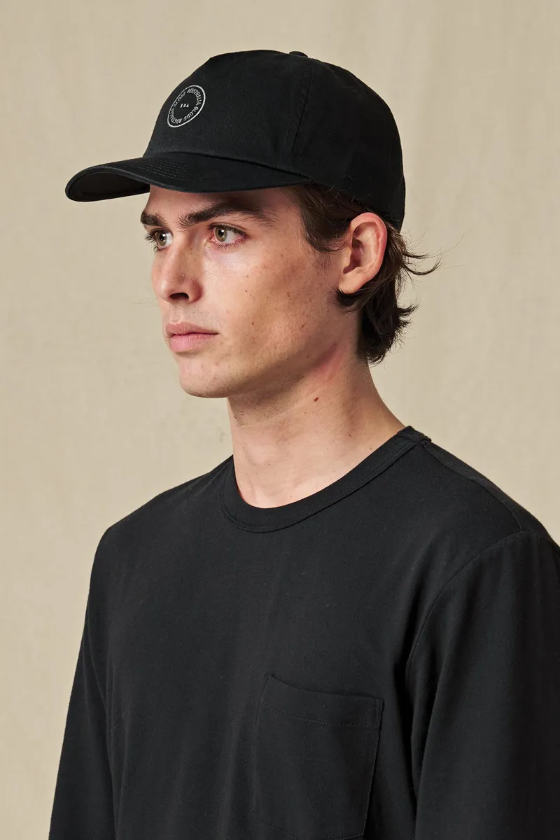 Globe Full Circle Cap Washed Black-1