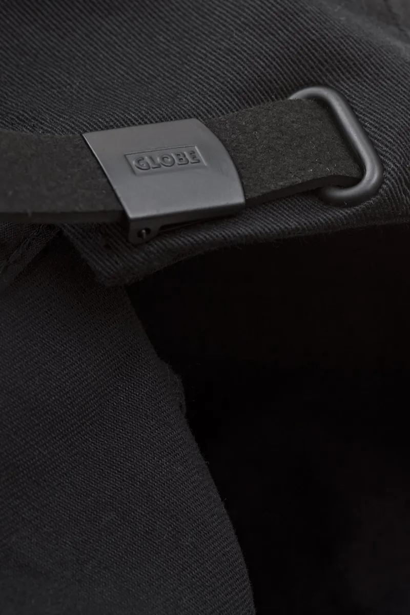 Globe Full Circle Cap Washed Black-4