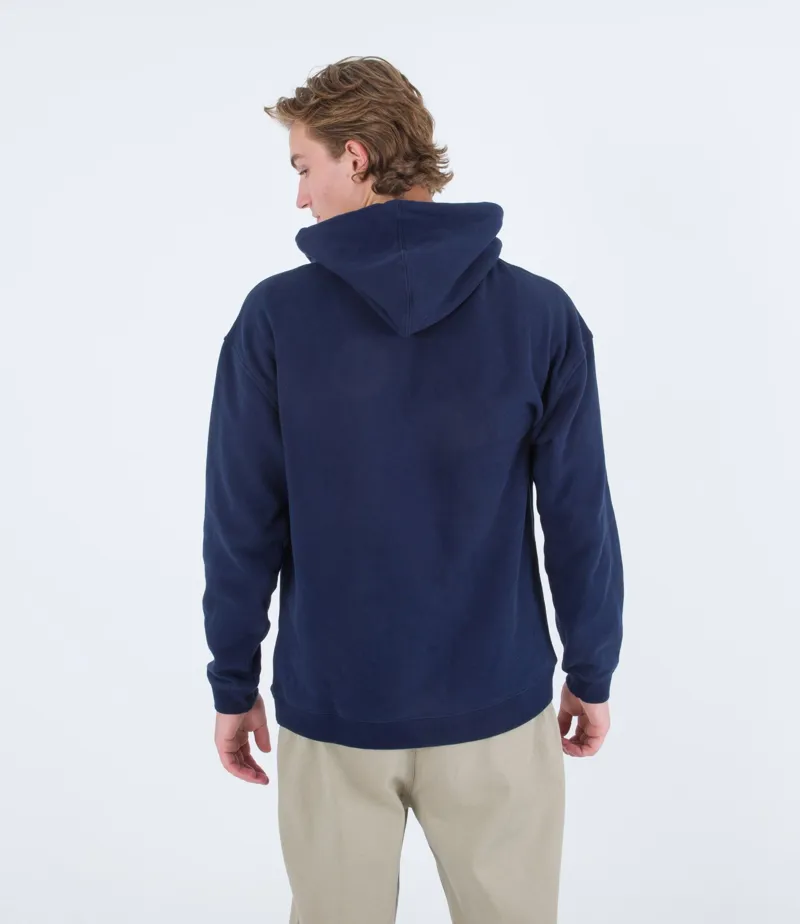 Hurley One and Only Solid Core Hoodie Obsidian-2