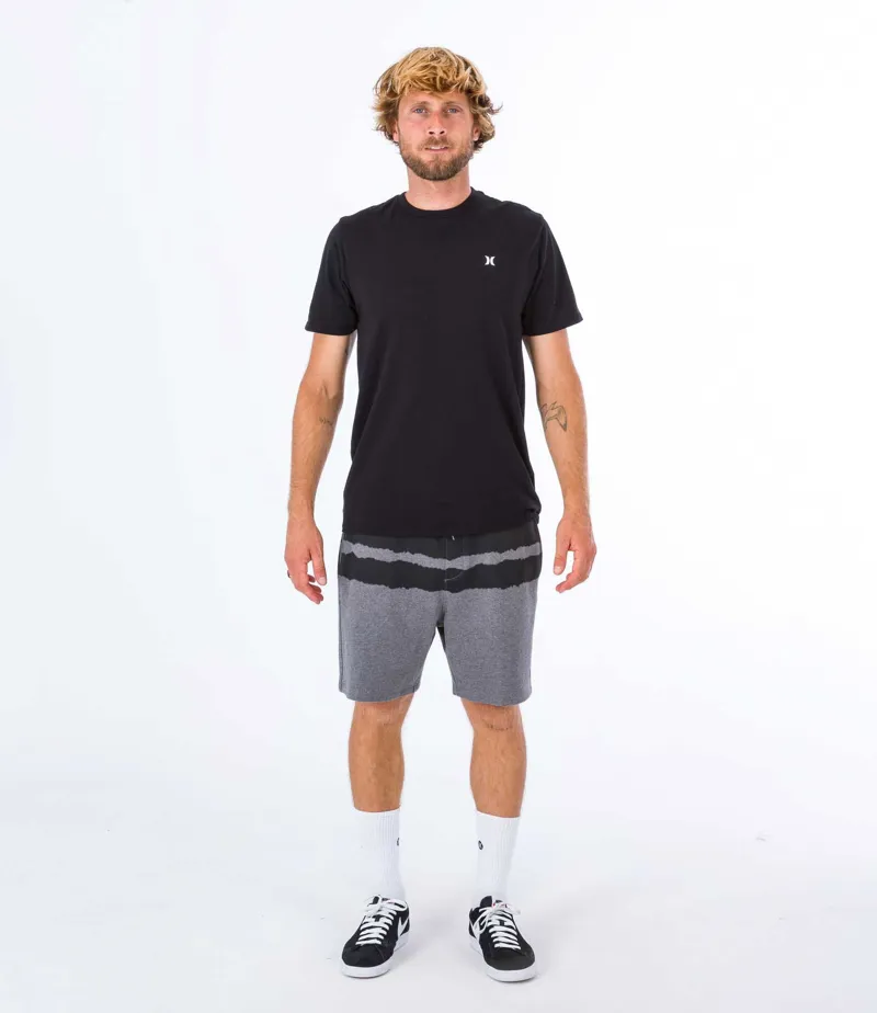 Hurley H2O Dri Icon Tee Black - Mens T-Shirt-3