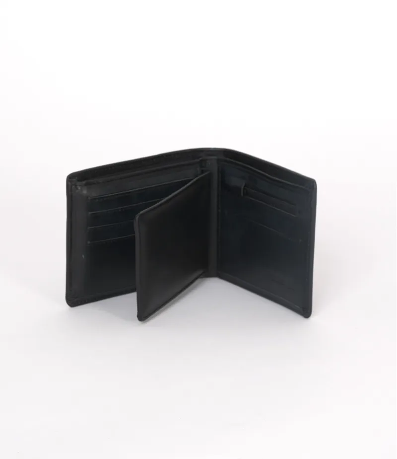 Hurley One and Only Leather Wallet Black-1