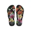 Havaiana Slim Floral Black