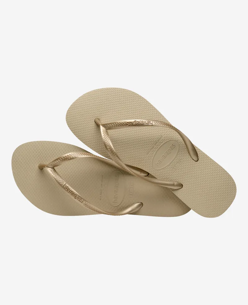 Havaiana Slim Sand Grey/Light Gold-3