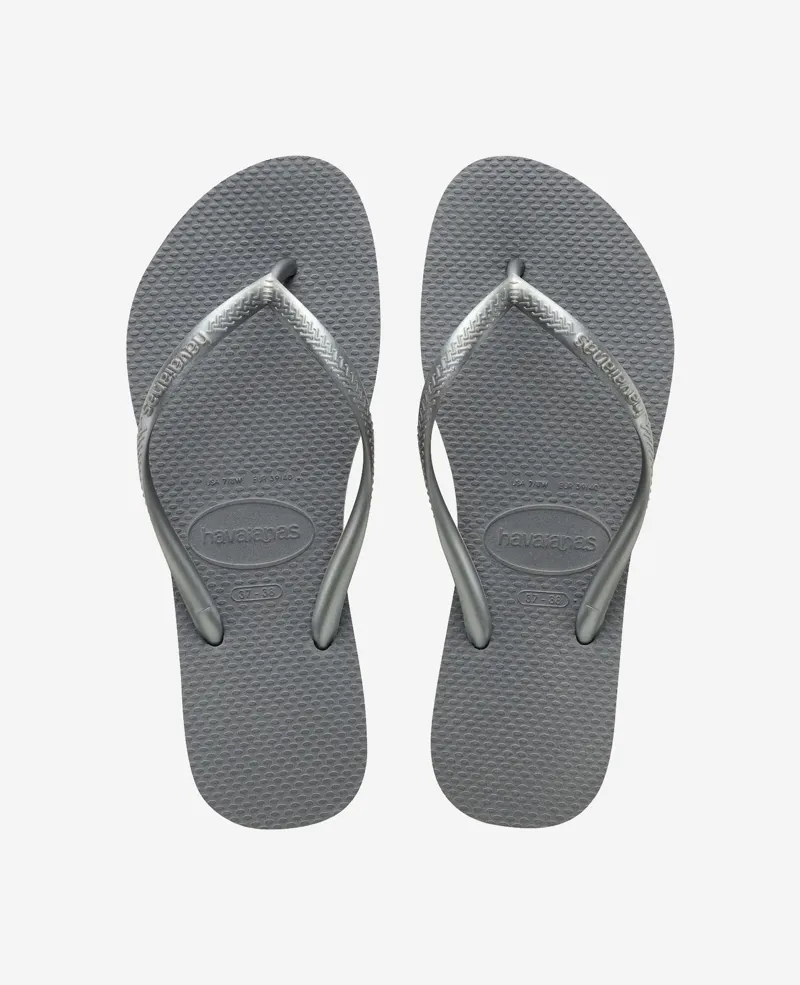 Havaiana Slim Silver Blue