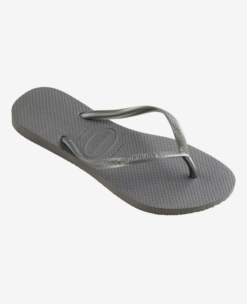Havaiana Slim Silver Blue-1