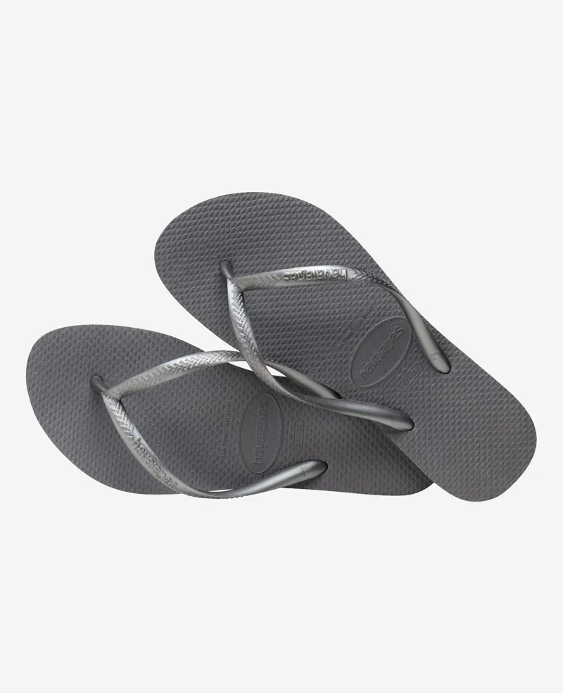 Havaiana Slim Silver Blue-3
