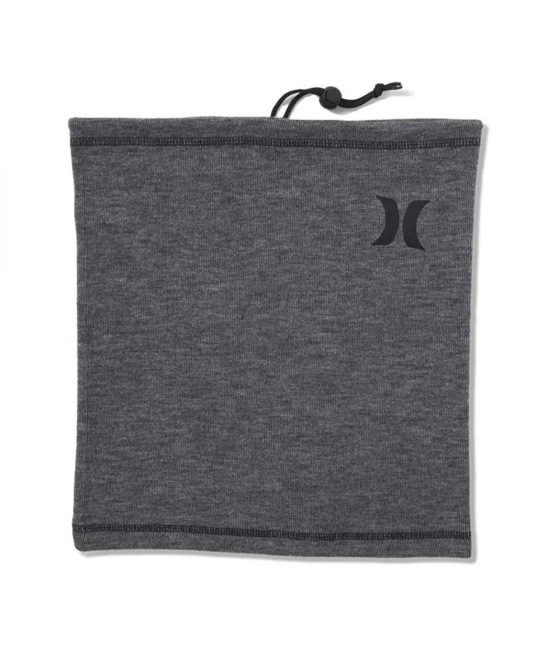 Hurley Fleece Neck Warmer Grey Heather