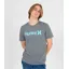 Hurley One And Only Solid Tee in Grey