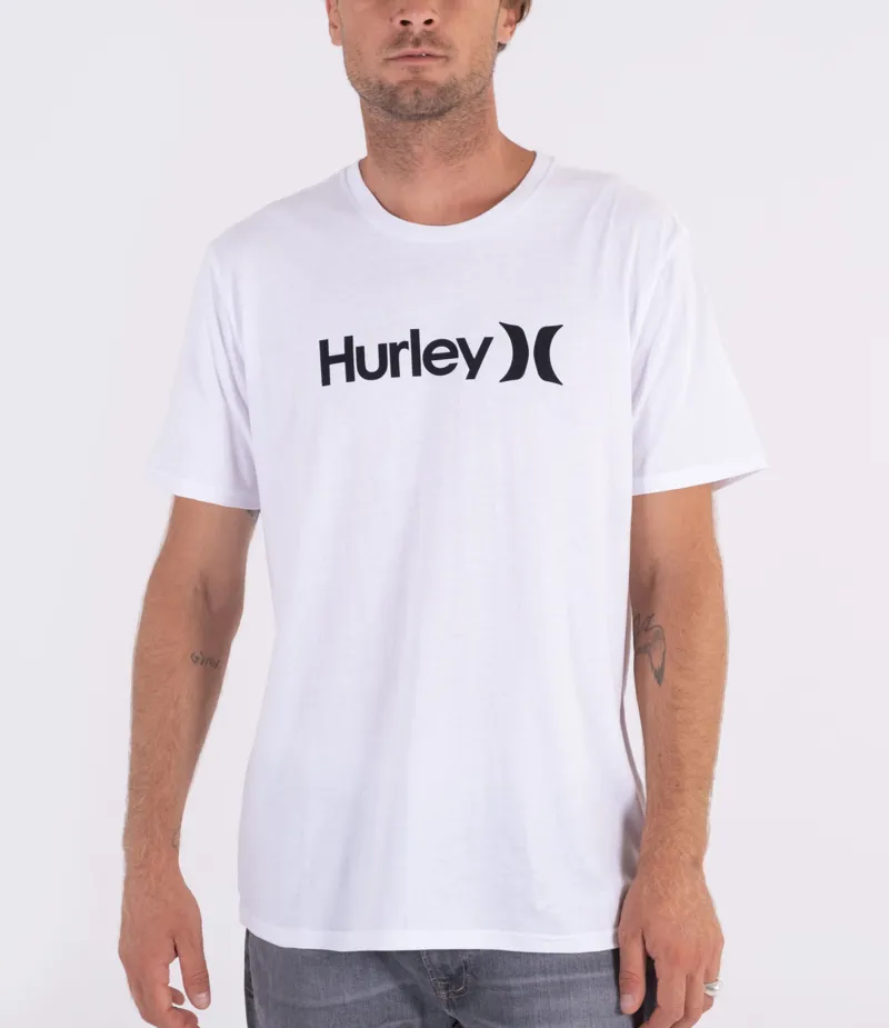 Hurley One And Only Solid Tee in White
