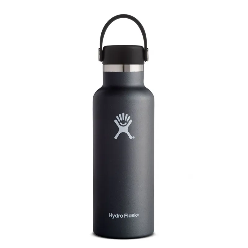 Hydro Flask 18 oz Standard Mouth Standard Flex Cap in Black