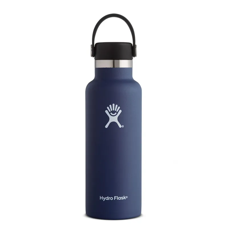 Hydro Flask 18 oz Standard Mouth w/Standard Flex Cap in Cobalt