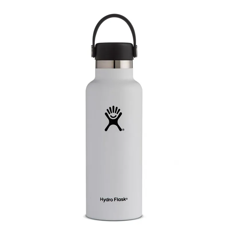 Hydro Flask 18 oz Standard Mouth Standard Flex Cap in White