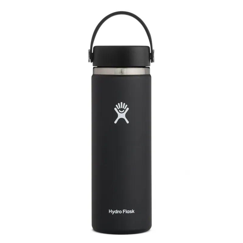 Hydro Flask 20 oz Wide Mouth with Flex Cap 2.0 in Black