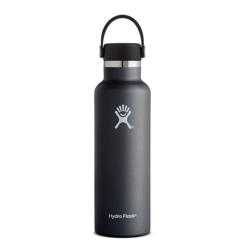 Hydro Flask 21 oz Standard Mouth w/Standard Flex Cap in Black