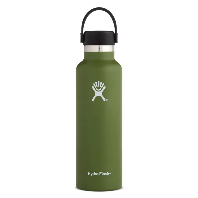 Hydro Flask 21 oz Standard Mouth w/Standard Flex Cap in Olive