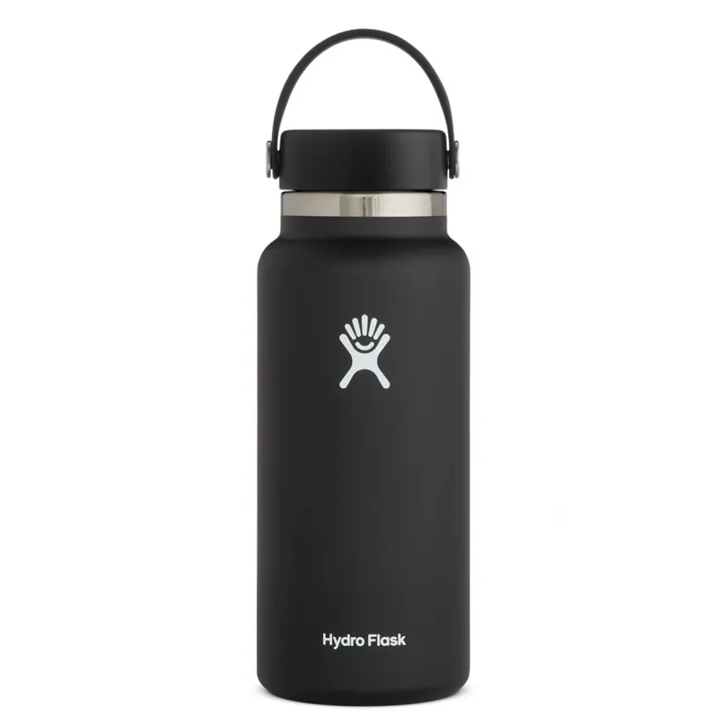 Hydro Flask 32 oz Wide Mouth with Flex Cap 2.0 in Black