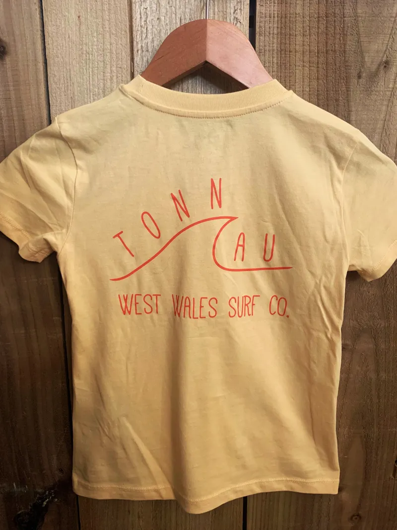Tonnau Classic Kids Tee in Yellow