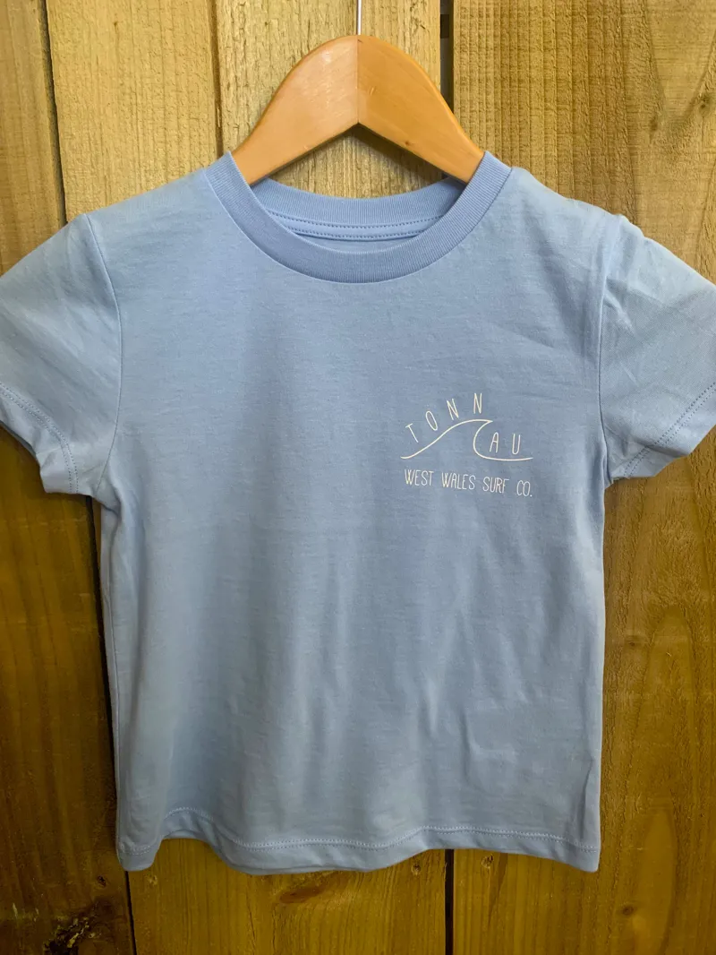 Tonnau Classic Kids Tee in Blue-1