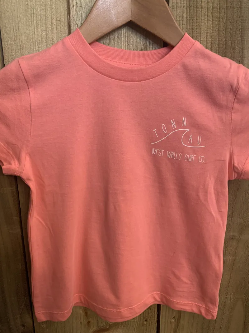 Tonnau Classic Kids Tee in Pink-1
