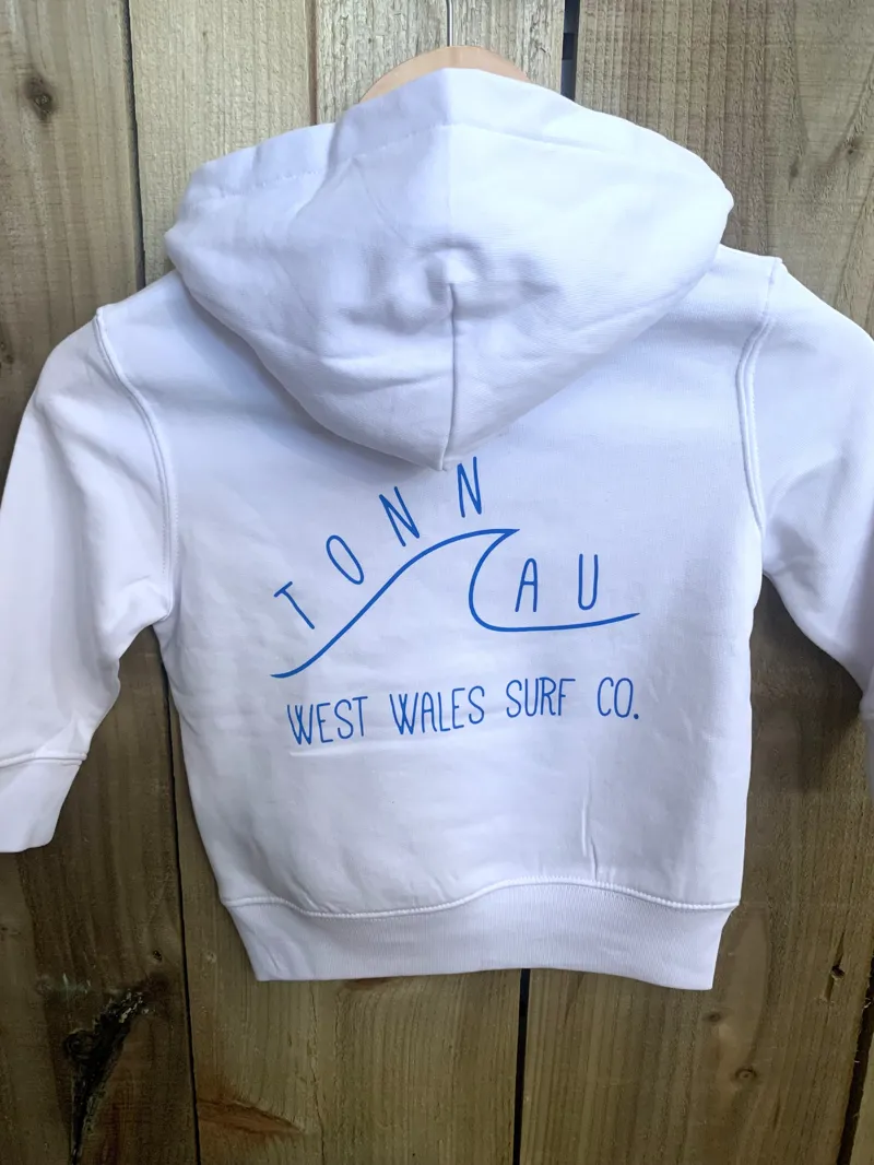 Tonnau Classic Kids Hoody in White