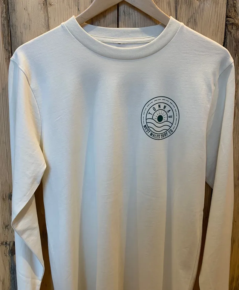 Tonnau Sunset Long Sleeve Tee - Ecru